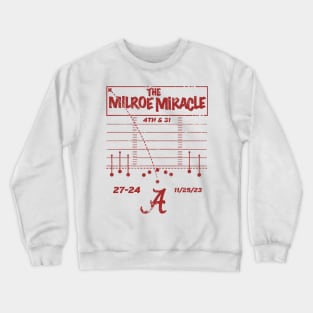 The-Milroe-Miracle-4th-And-31-Alabama Crewneck Sweatshirt